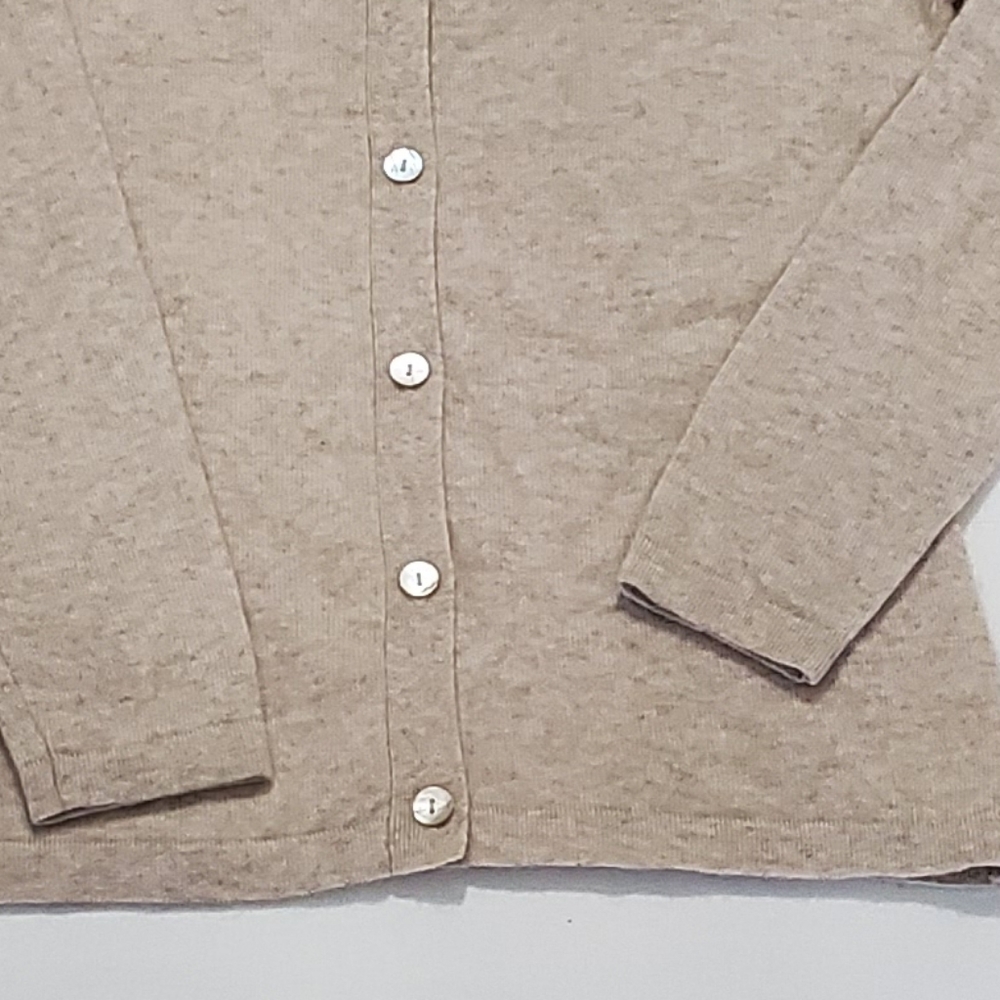 WENDY B. Beige Cashmere Cardigan - Picture 3 of 6